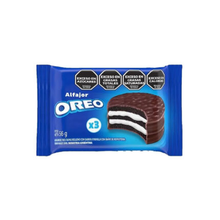 Alfajor oreo triple