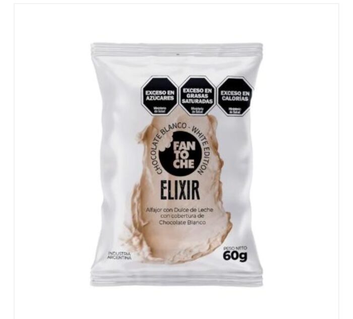 Alfajor fantoche elixir blanco 60 gr - Imagen 1