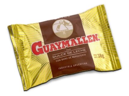 Alfajor guamallen simple negro 38 gr