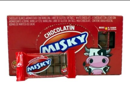 Chocolatin misky 8 gr caja x 20 uni chocolate